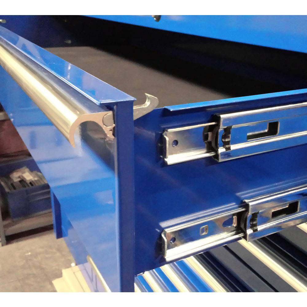 Extreme Tools THD Series 55 in. 12-Drawer Roller Cabinet Tool Chest in Blue THD552112RCBL - Image 3