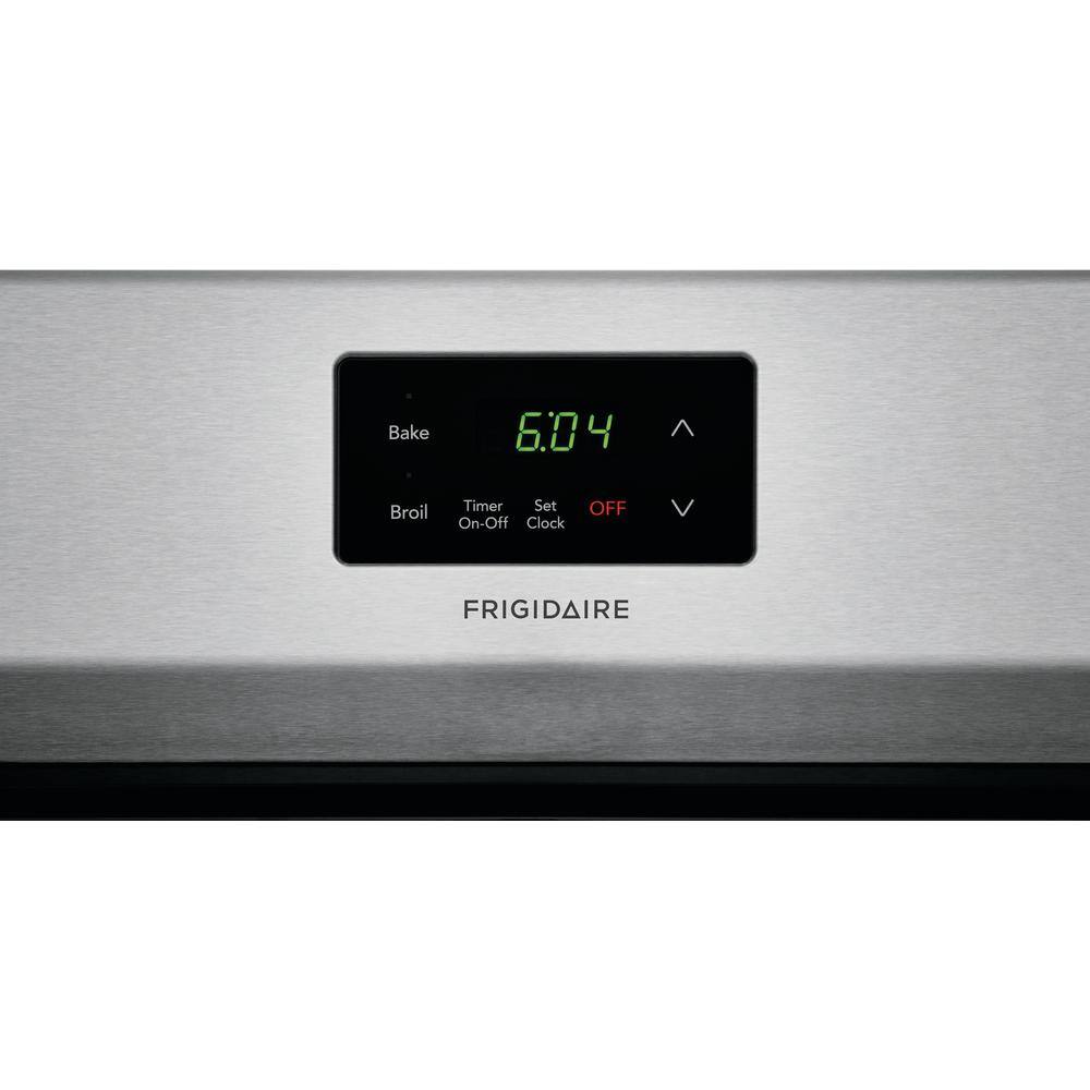 Frigidaire 30 in. 5 Burner Freestanding Gas Range in Stainless Steel FCRG3052AS - Image 5